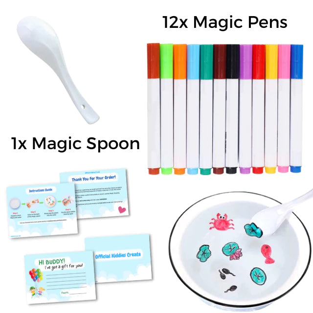 Limited Time Offer: MagikDoodle™ Magical Water Painting Pen Kit (12-Pack) -  70% OFF